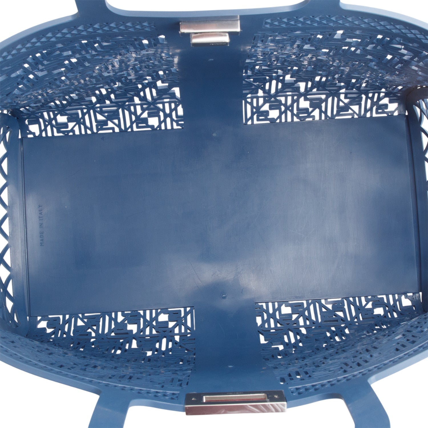 Fendi Blue Recycled Plastic Forty8 Basket