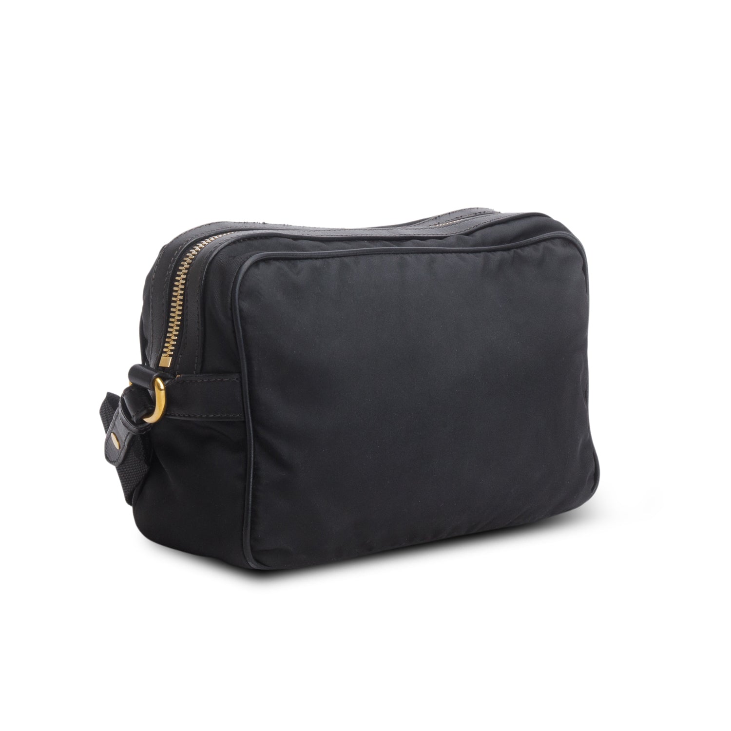 Prada Black Tessuto Nylon Crossbody Bag