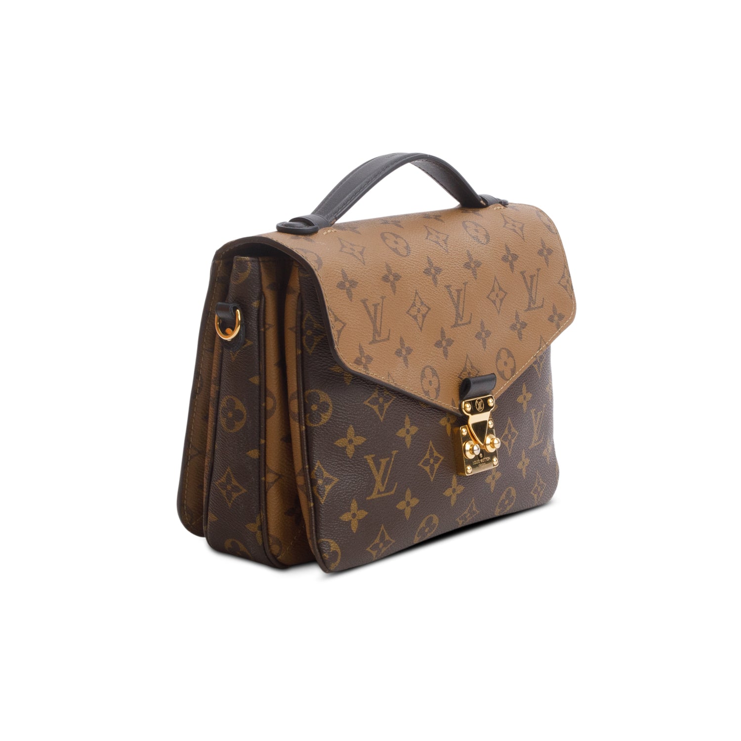 Louis Vuitton Reverse Monogram Pochette Metis w/ Strap, Box & Receipt