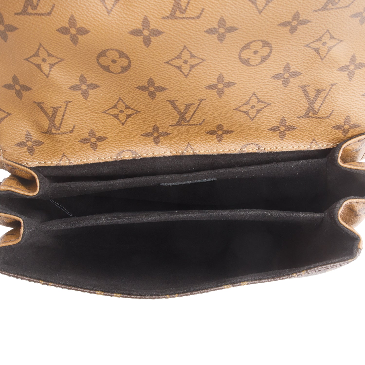 Louis Vuitton Reverse Monogram Pochette Metis w/ Strap, Box & Receipt
