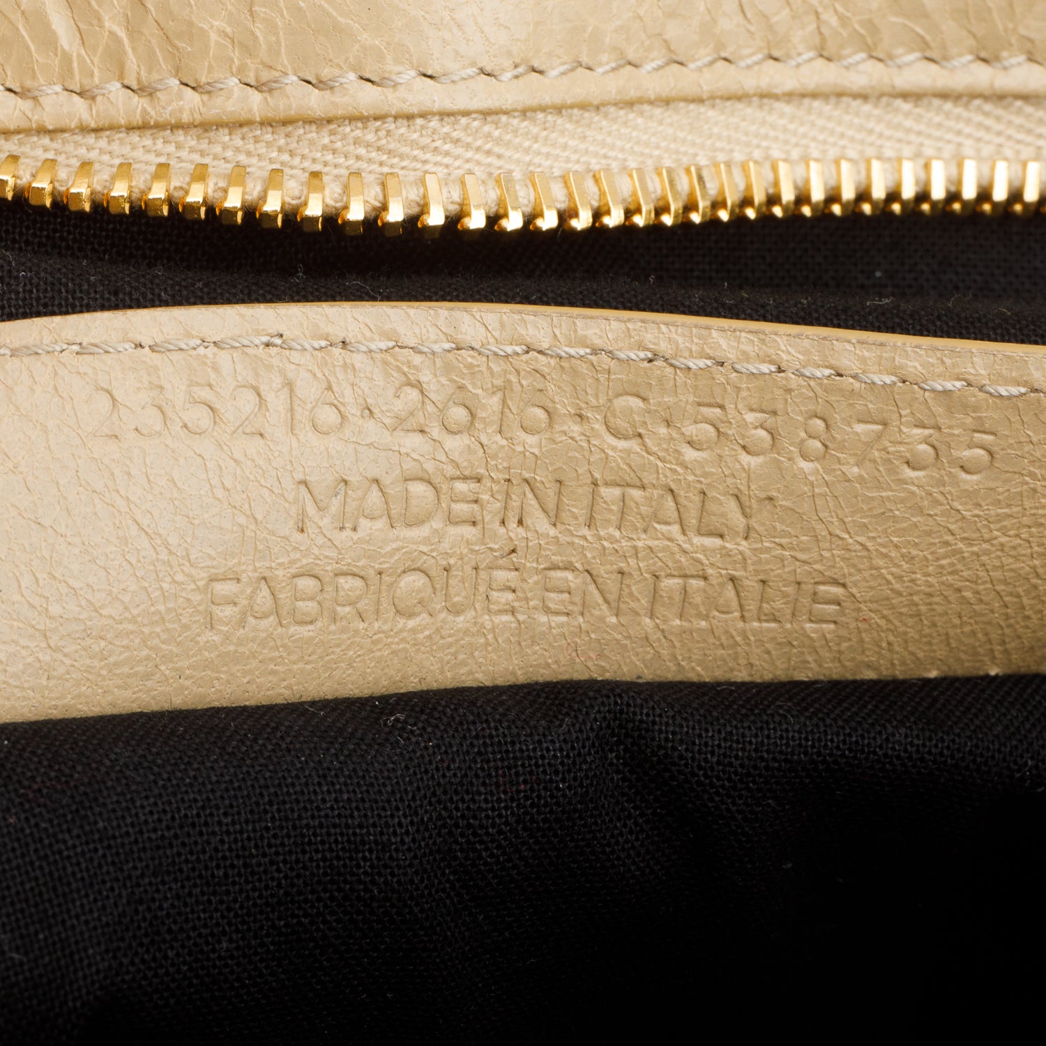 Balenciaga Brown Agneau Classic Hardware Velo w/ Strap