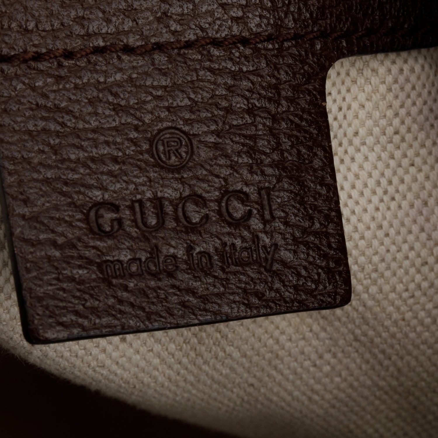 Gucci Red GG Supreme Monogram Textured Calfskin 1955 Horsebit Messenger Bag
