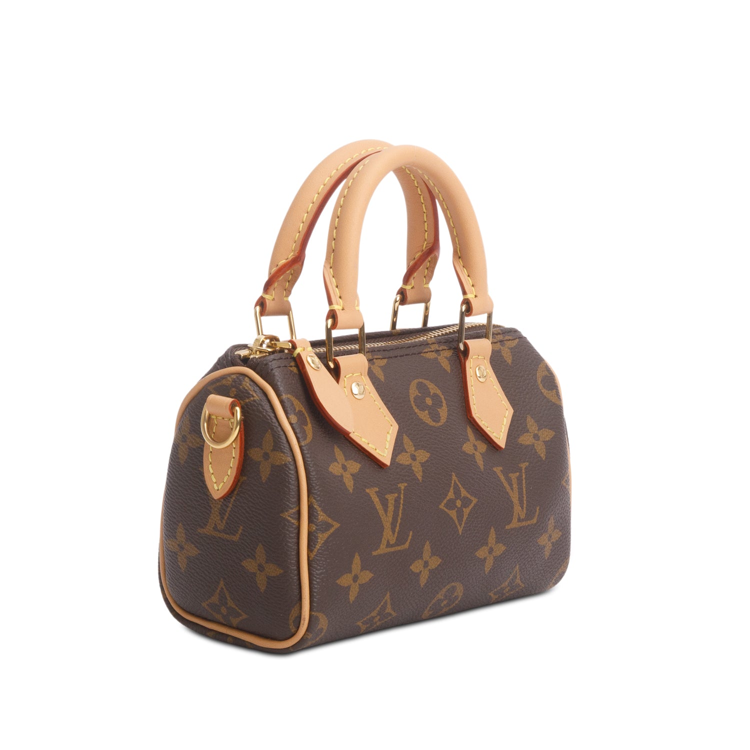 Louis Vuitton 2022 Monogram Nano Speedy w/ Strap