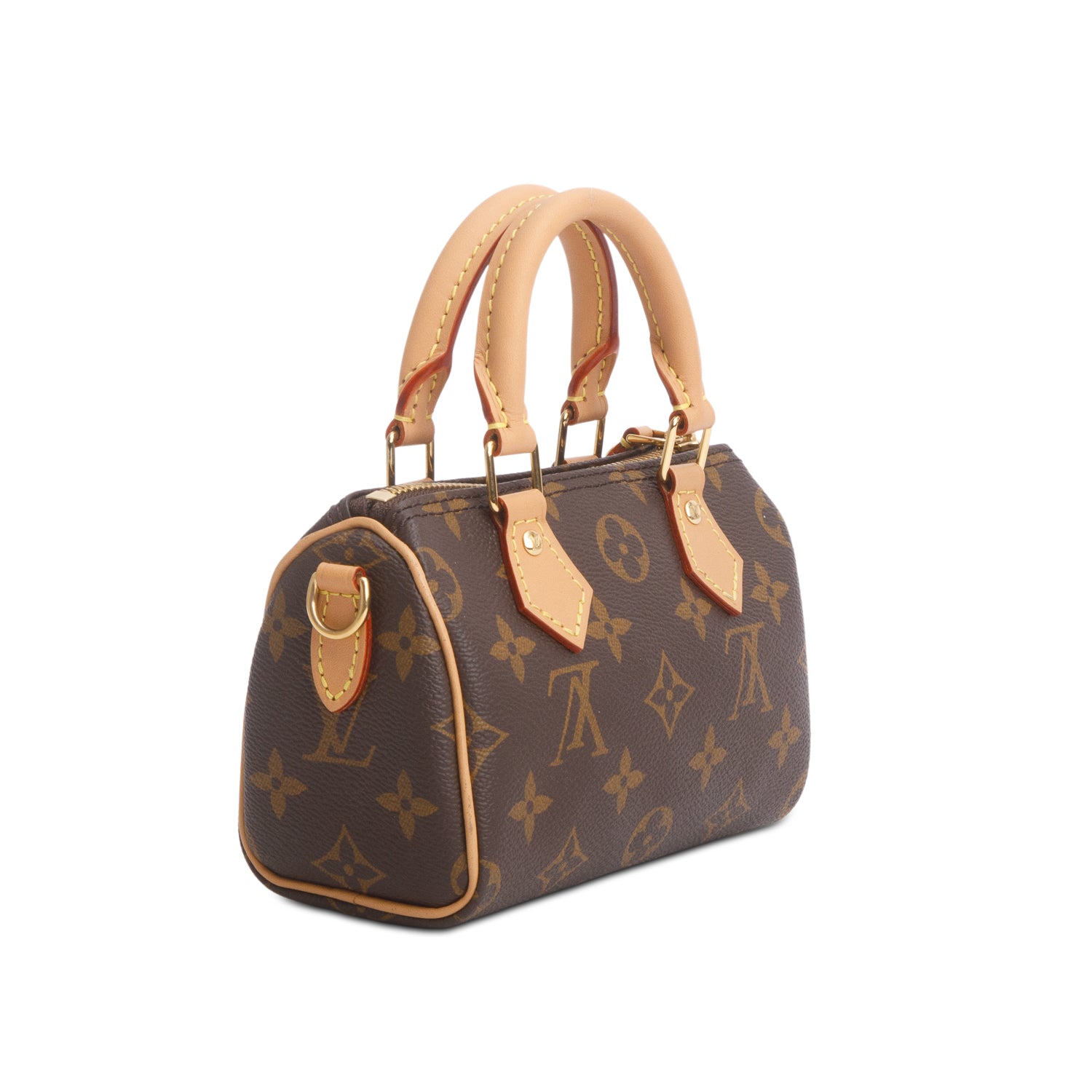 Louis Vuitton 2022 Monogram Nano Speedy w/ Strap