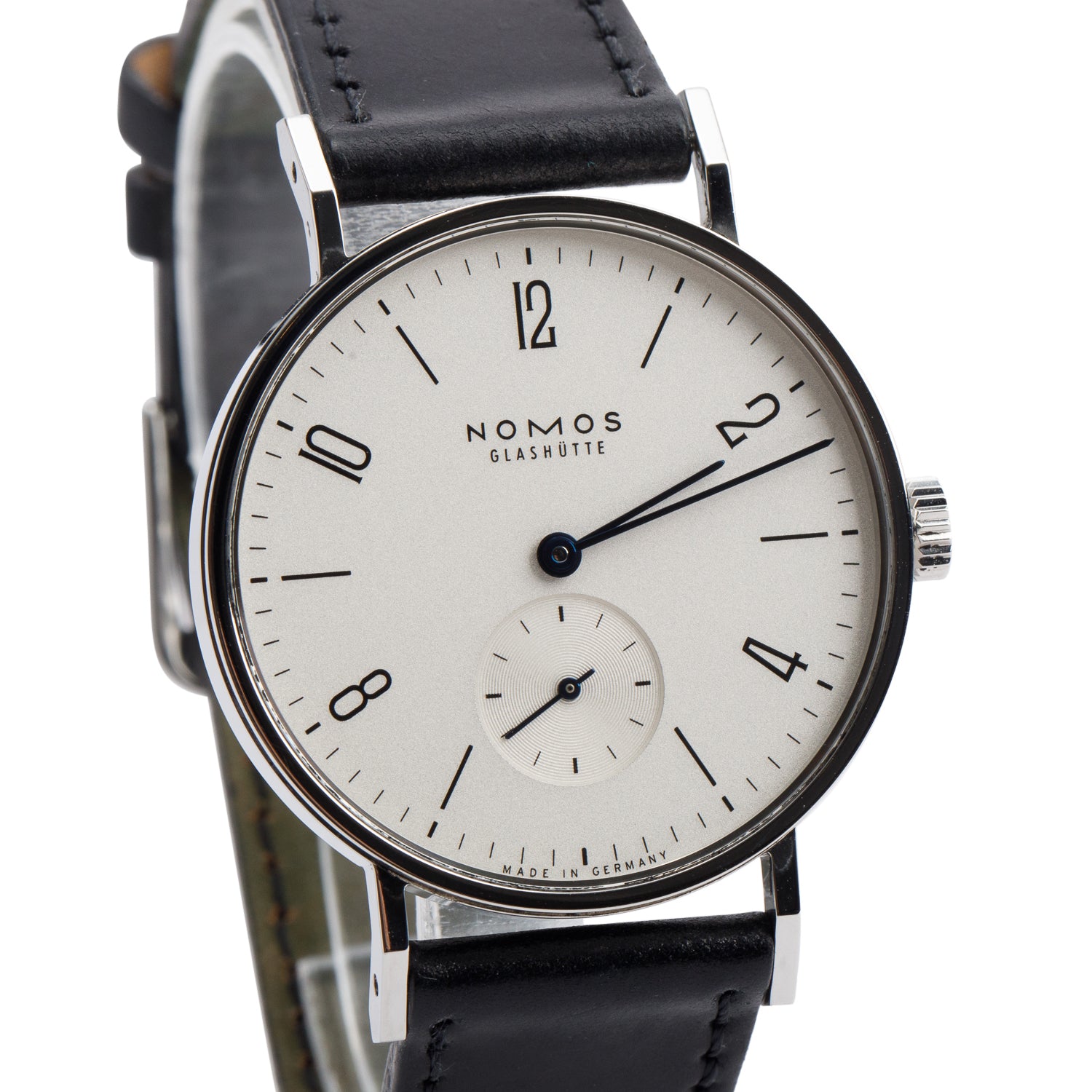Nomos Glashutte Stainless Steel Tangente 35 MM Manual Watch w/ Box
