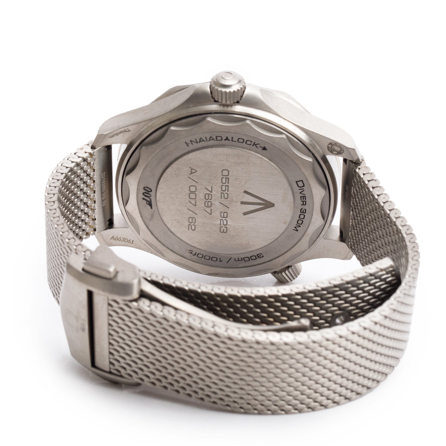 Omega 2025 007 Edition Titanium Seamaster Diver 300m Co-Axial Master Chronometer 42 MM Automatic Watch Brown Dial w/ Box & Papers