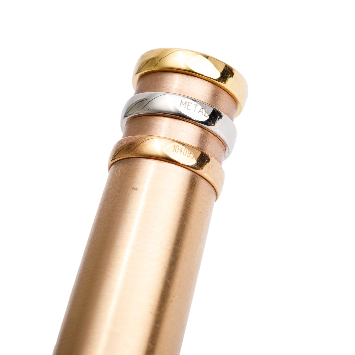 Cartier Rose Gold Plated Trinity de Cartier Rollerball Pen w/ Box