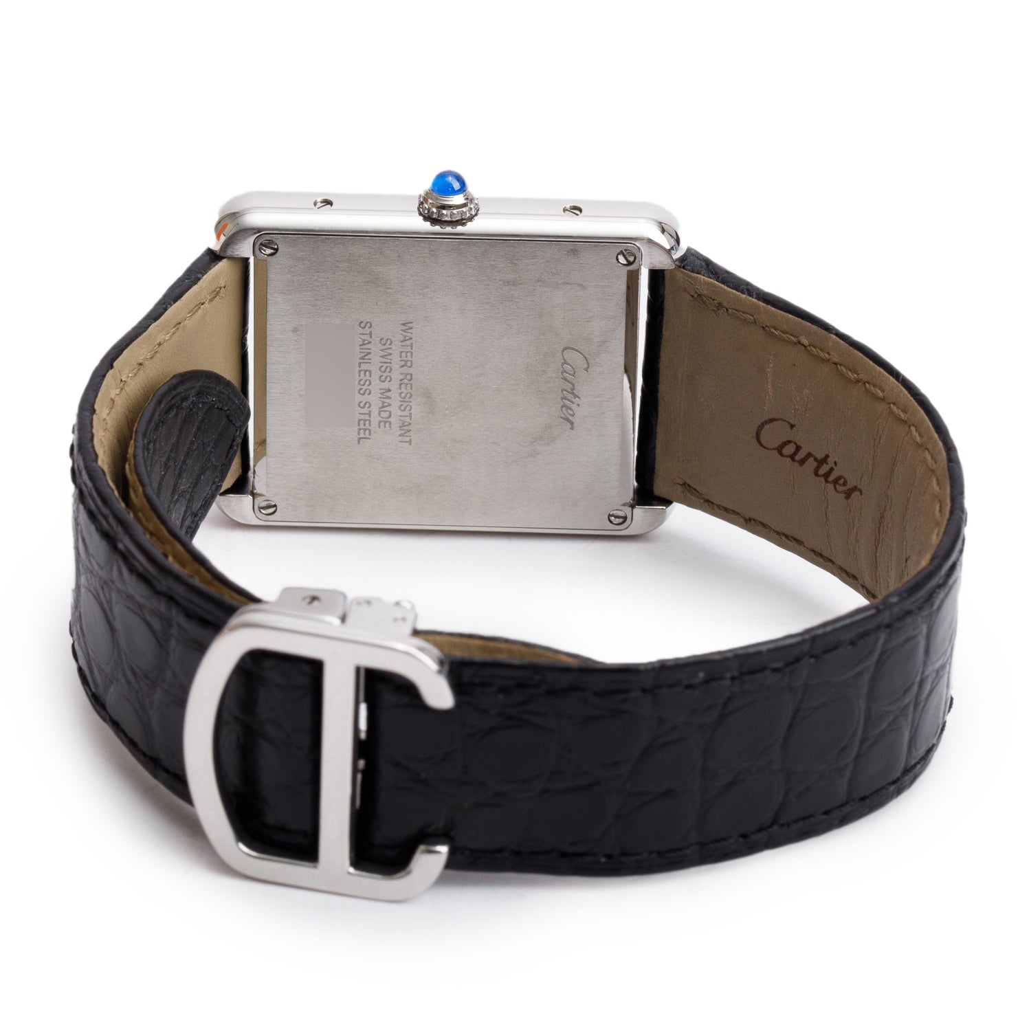 Cartier Stainless Steel Tank Solo Quartz Watch, Large Model 3169