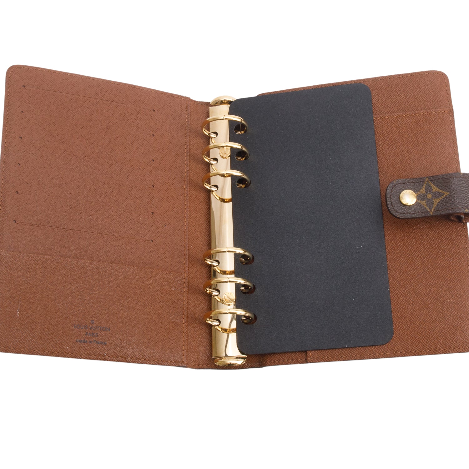 Louis Vuitton Monogram Medium Ring Agenda Cover