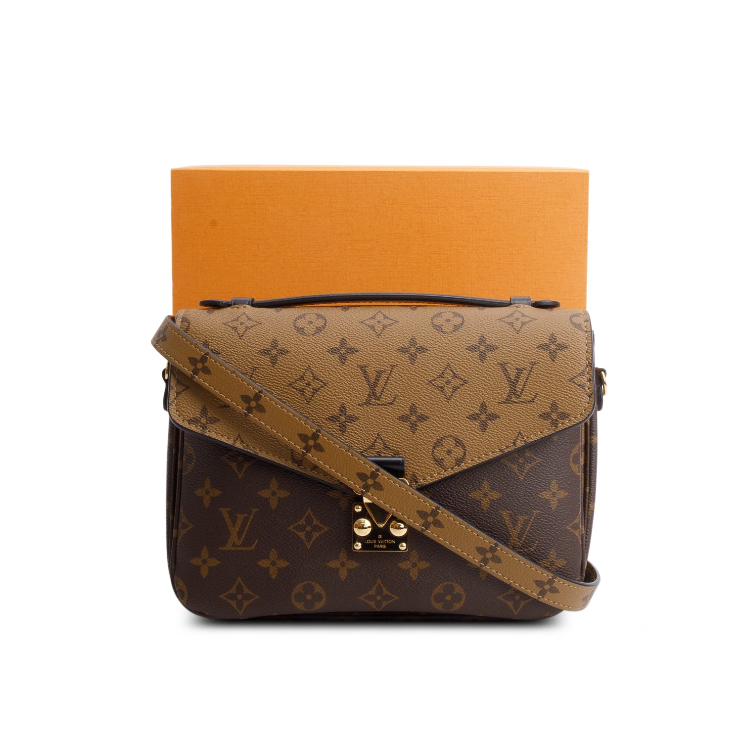 Louis Vuitton 2020 Reverse Monogram Pochette Metis w/ Box & Strap