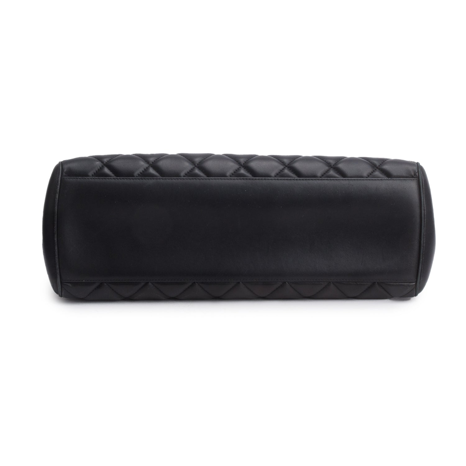 Chanel Black Lambskin Quilted Misia Camera Case Flap Bag