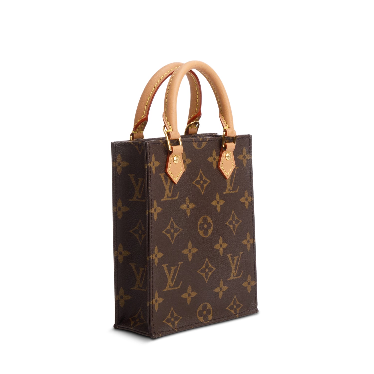 Louis Vuitton 2021 Monogram Petit Sac Plat w/ Strap