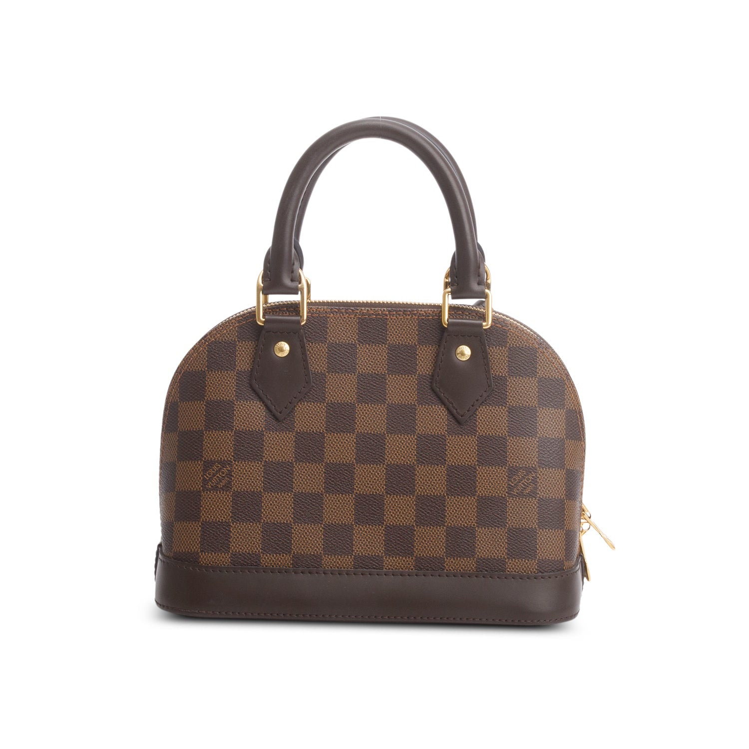 Louis Vuitton 2020 Damier Ebene Alma BB w/ Strap
