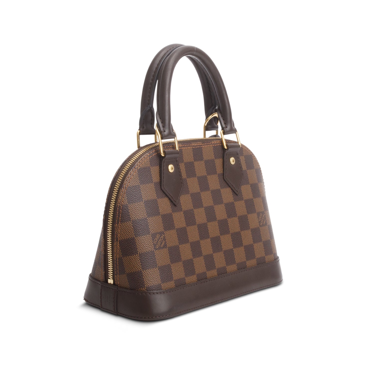 Louis Vuitton 2020 Damier Ebene Alma BB w/ Strap