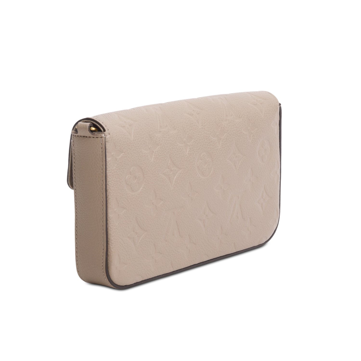 Louis Vuitton Turtledove Monogram Empreinte Leather Felicie Pochette w/ Inserts