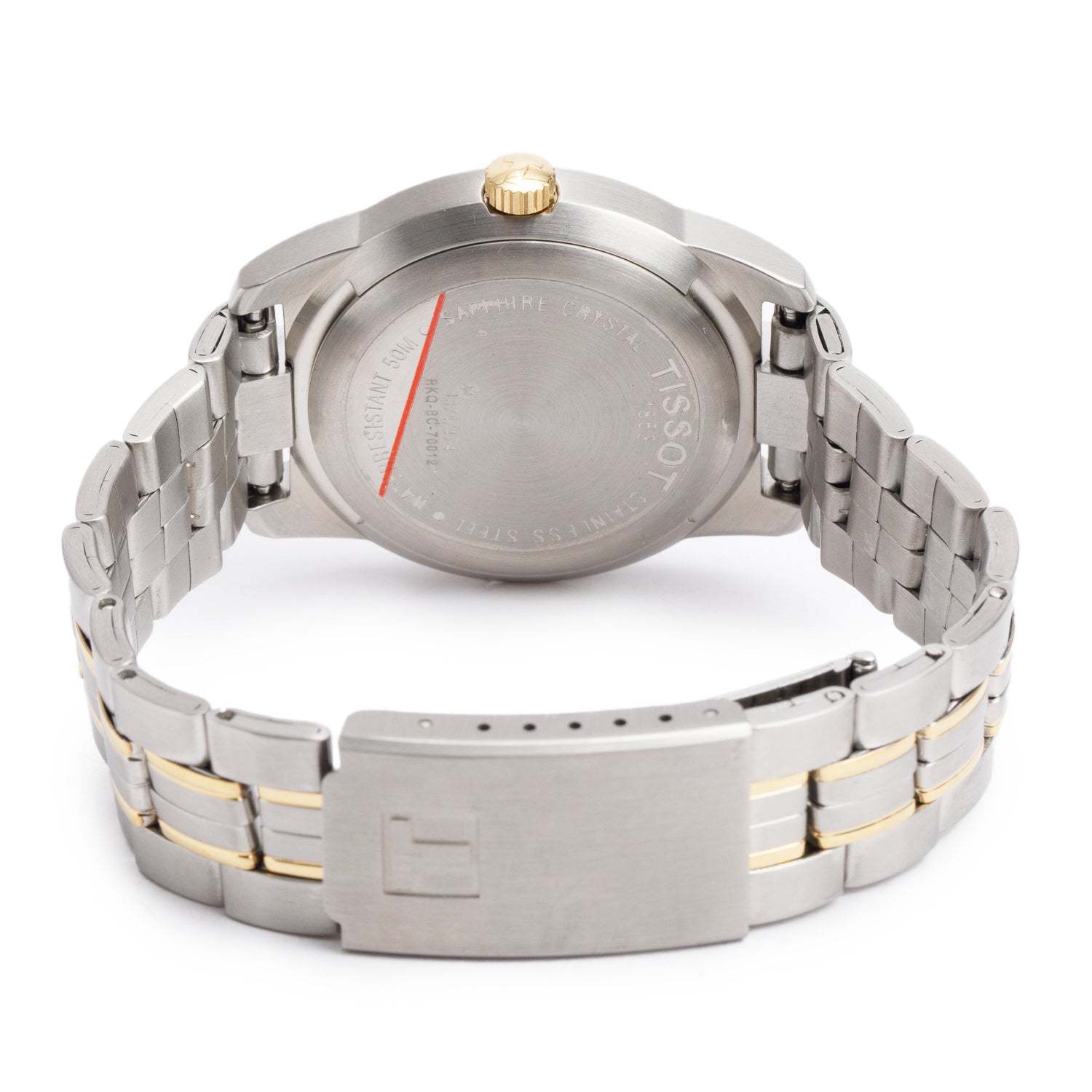 Tissot Two-Tone Stainless Steel PR50 36 MM Automatic Watch Silver Dial w/ Box & Papers