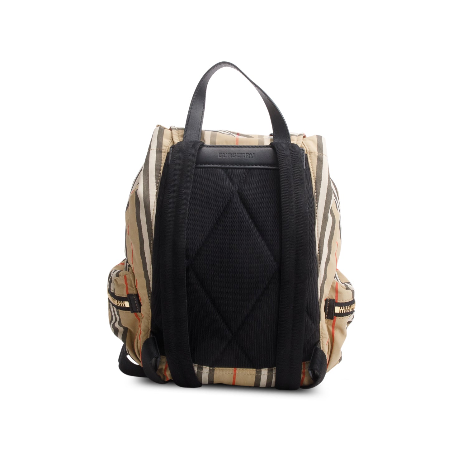 Burberry Check Nylon Rucksack Backpack