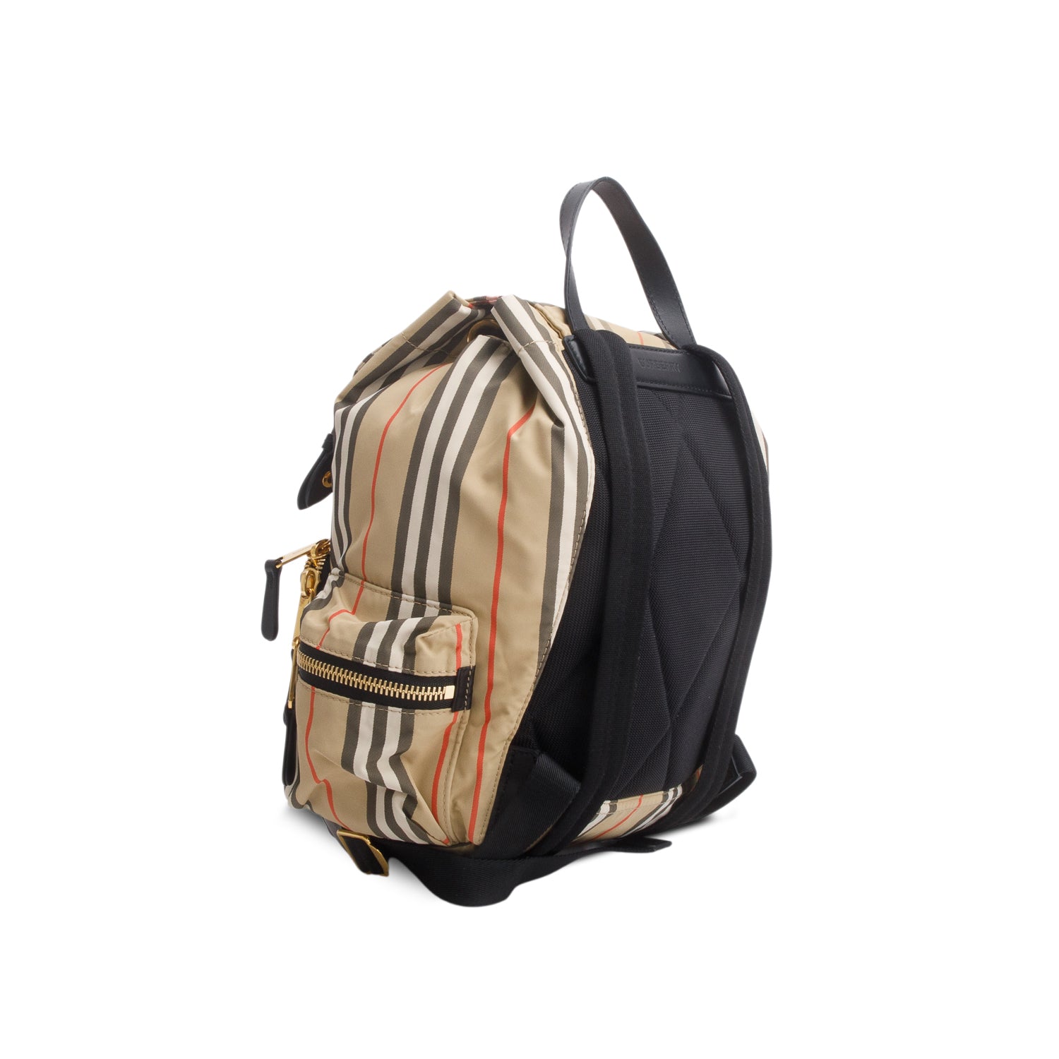 Burberry Check Nylon Rucksack Backpack