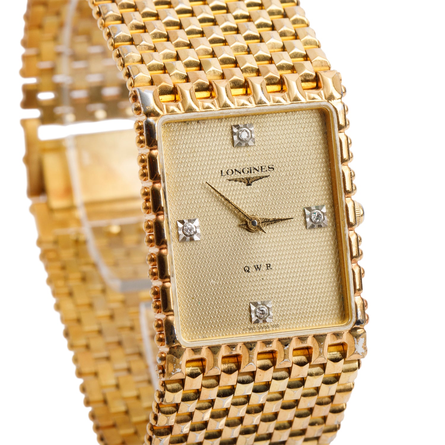 Longines Gold Plated Stainless Steel Classique Quartz Watch Gold Dial