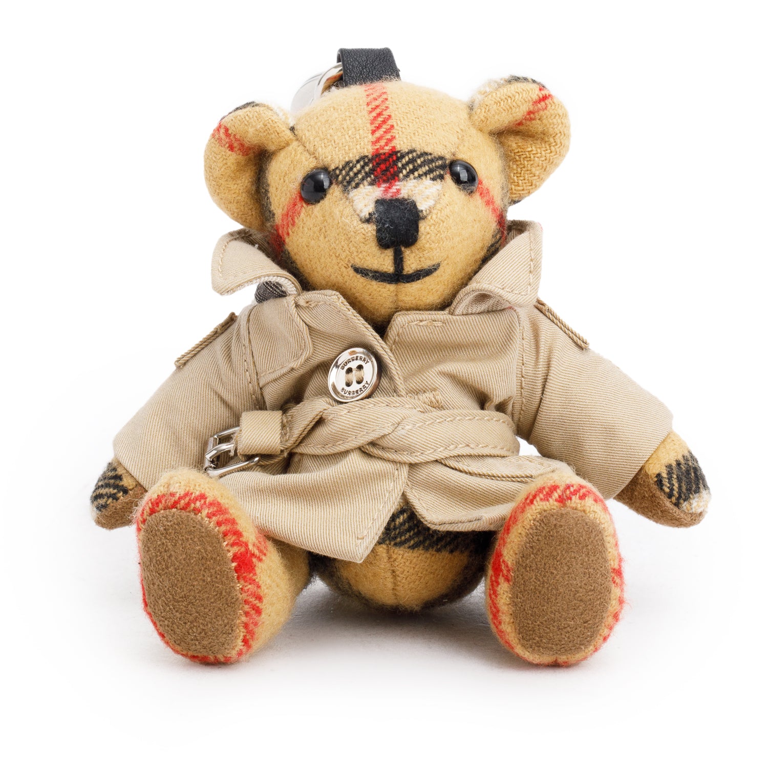 Burberry Brown Check Thomas Bear Charm