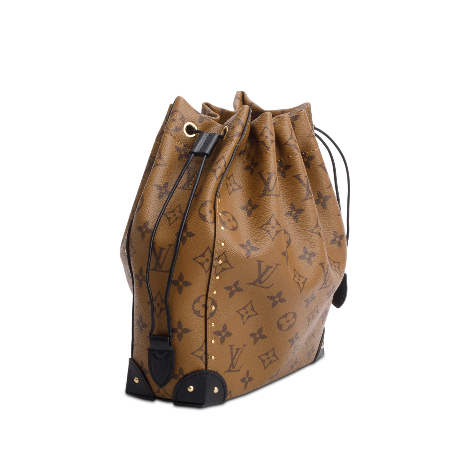 Louis Vuitton Monogram Reverse Noe Trunk PM w/ Straps