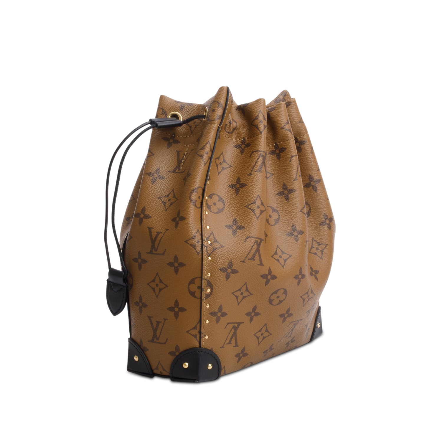 Louis Vuitton Monogram Reverse Noe Trunk PM w/ Straps
