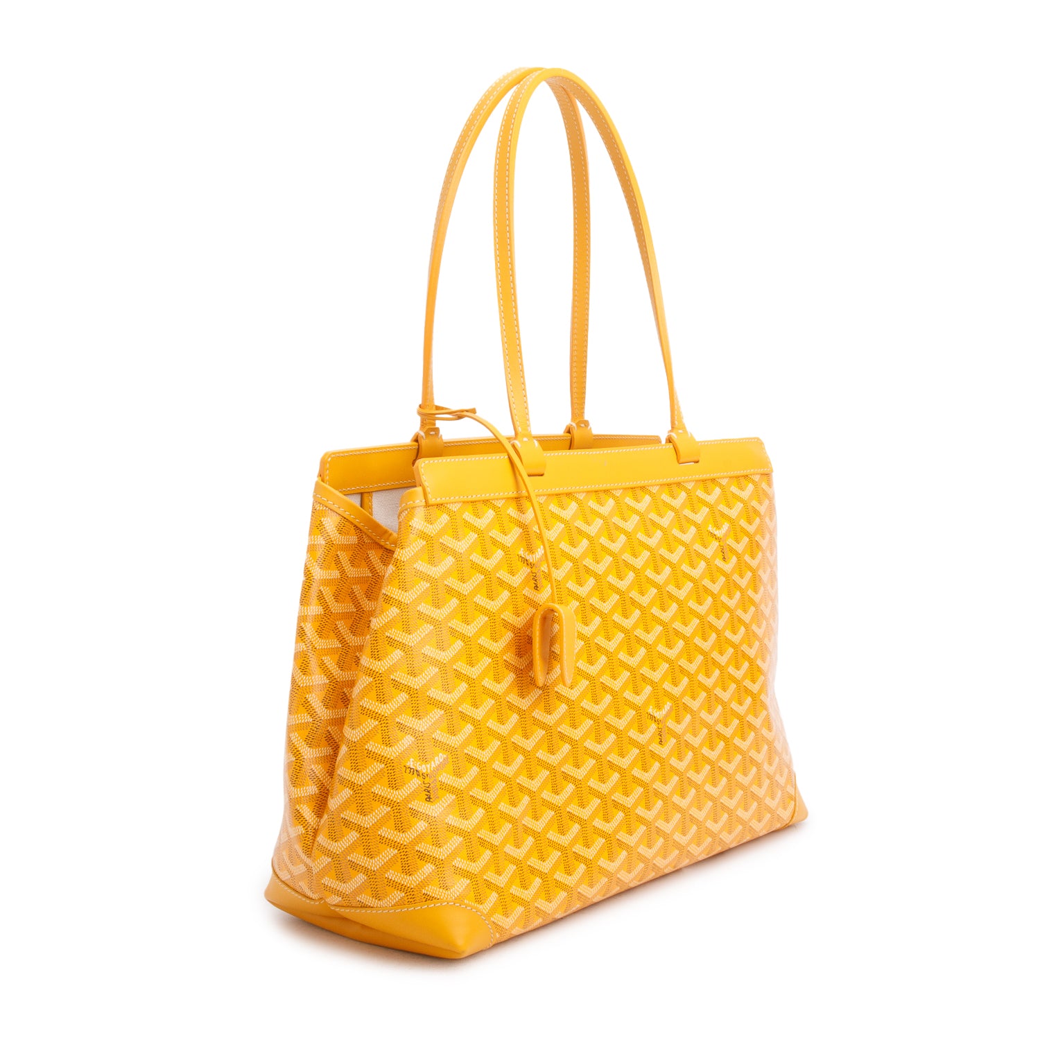 Goyard 2024 Orange Monogram Bellechasse PM Tote