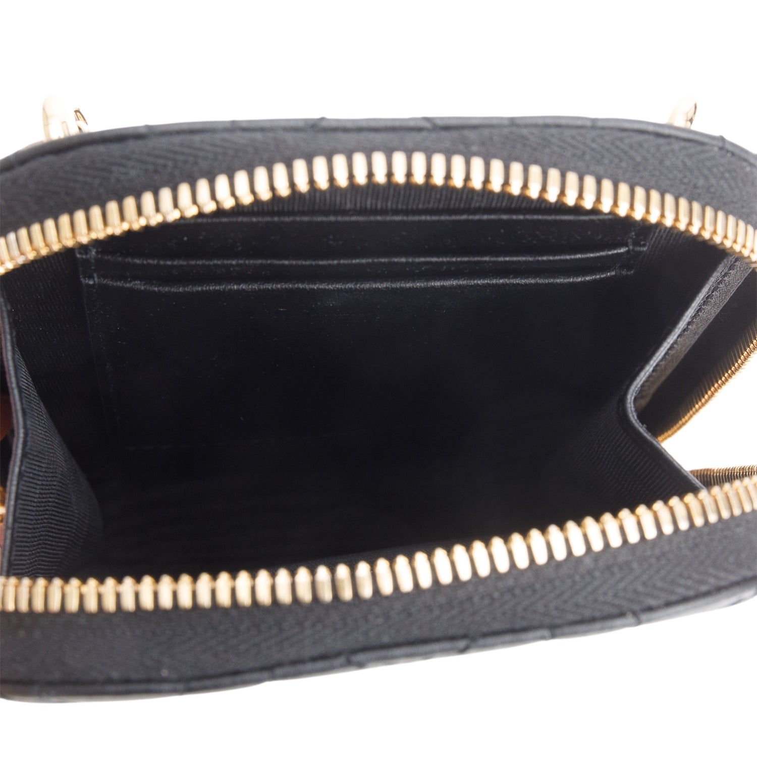 Christian Dior 2020 Black Cannage Lambskin Lady Dior Call'in Dior Phone Holder w/ Straps