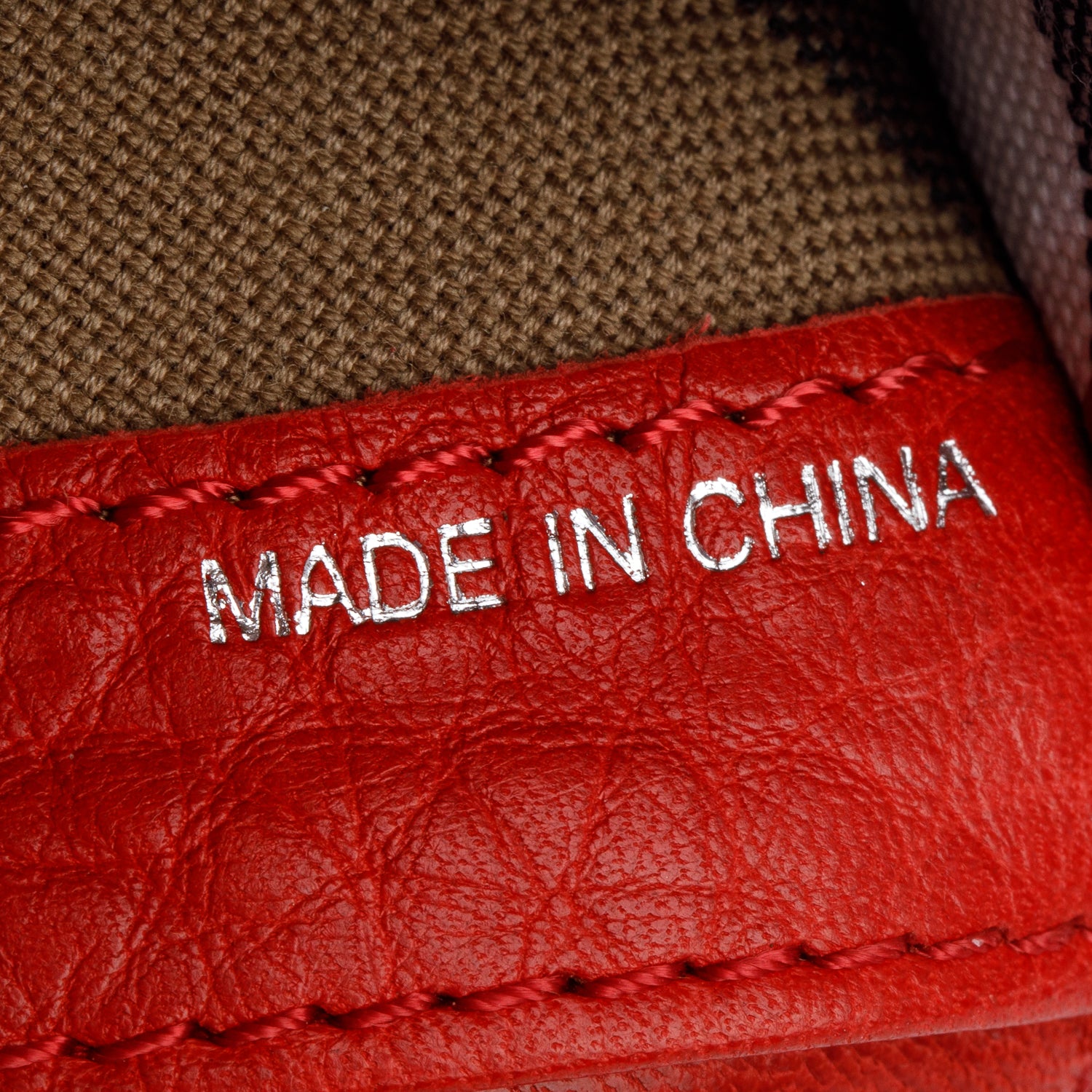 Burberry Red Leather Continental Wallet
