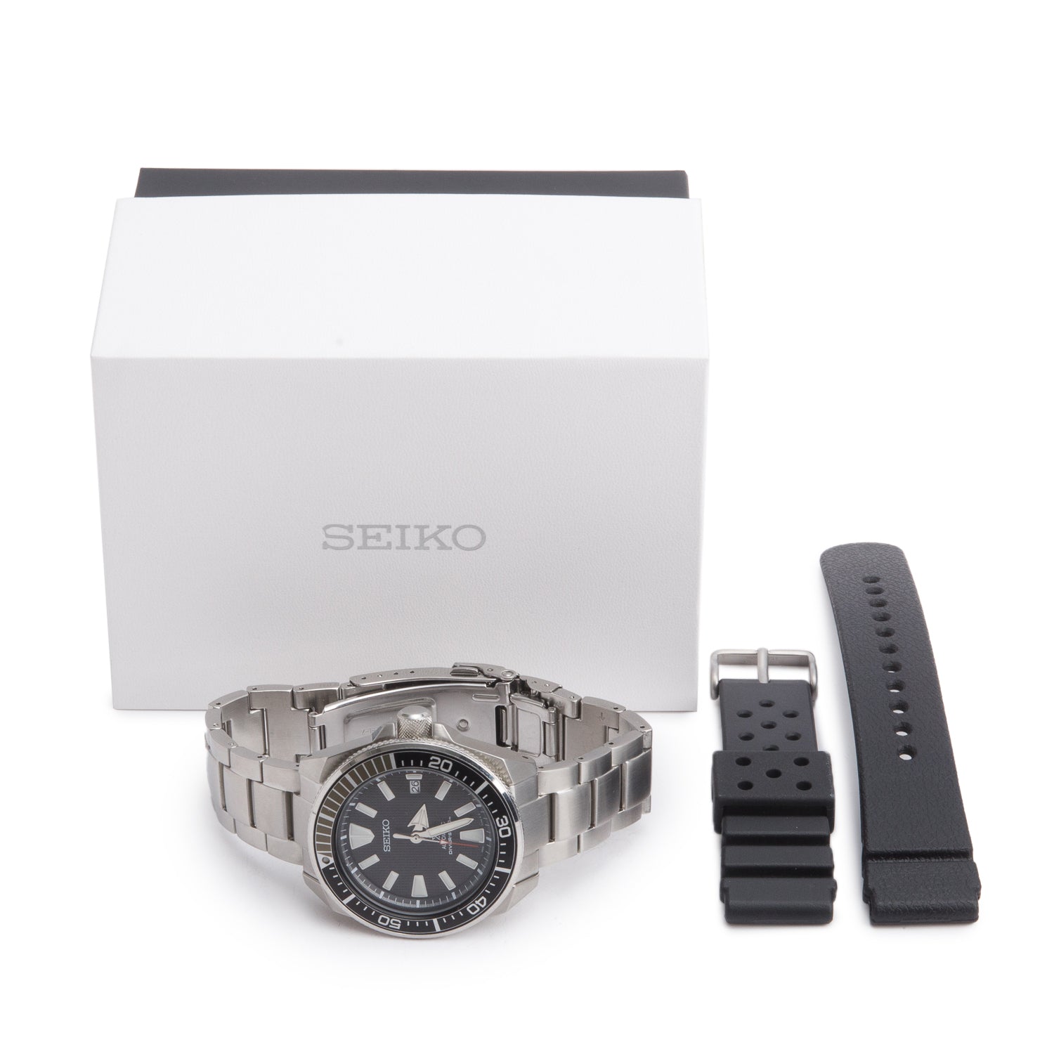 Seiko 2023 Stainless Steel Prospex 45 MM Automatic Watch Black Dial w/ Box & Papers