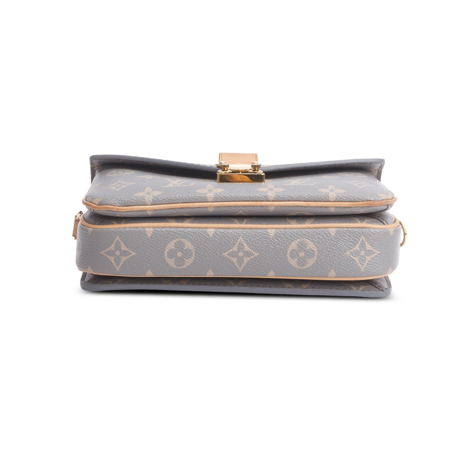 Louis Vuitton Grey Monogram Pochette Metis East West w/ Straps