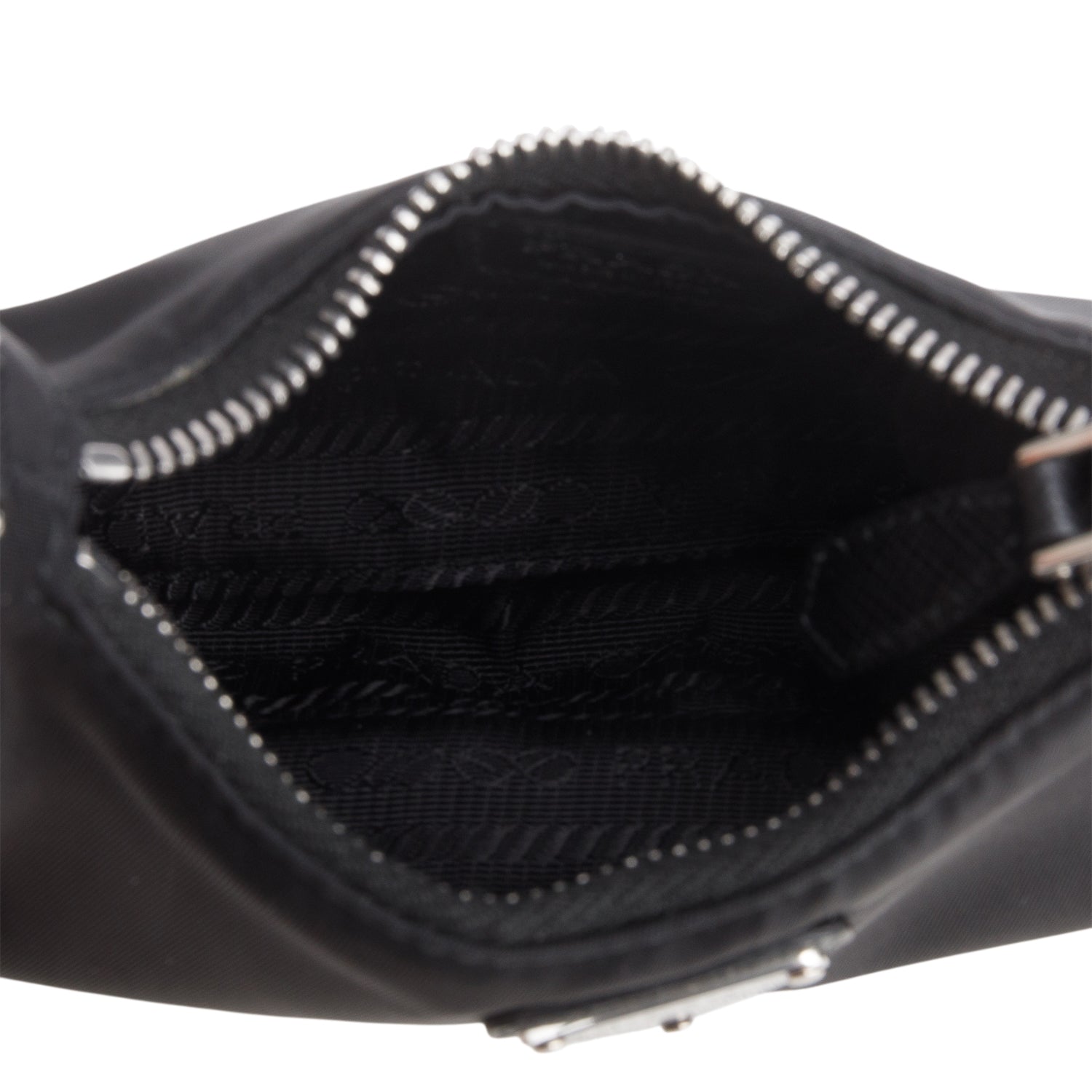 Prada Black Nylon Re-Edition 2005 Mini Bag w/ Straps