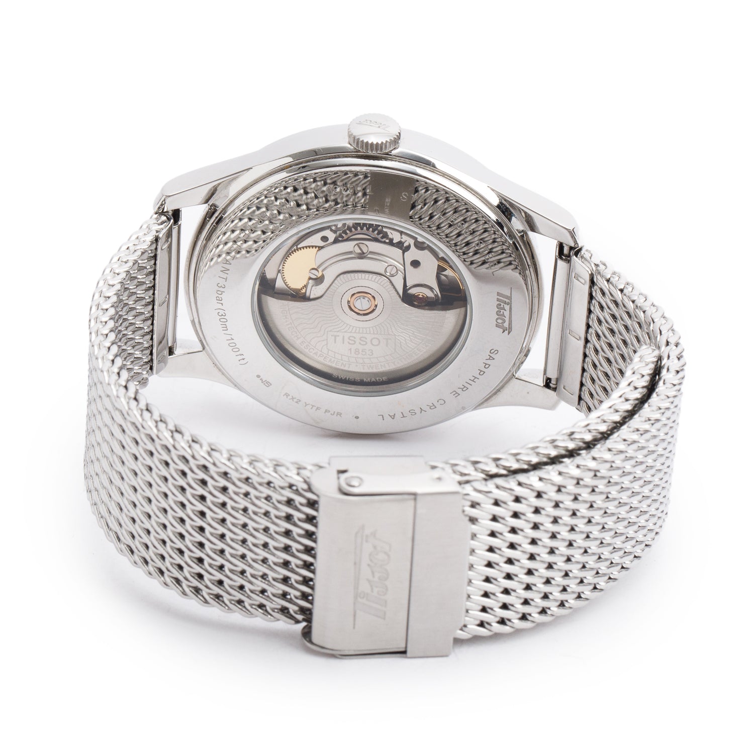 Tissot 2023 Stainless Steel Heritage Visodate 40 MM Automatic Watch Black Dial w/ Box & Papers