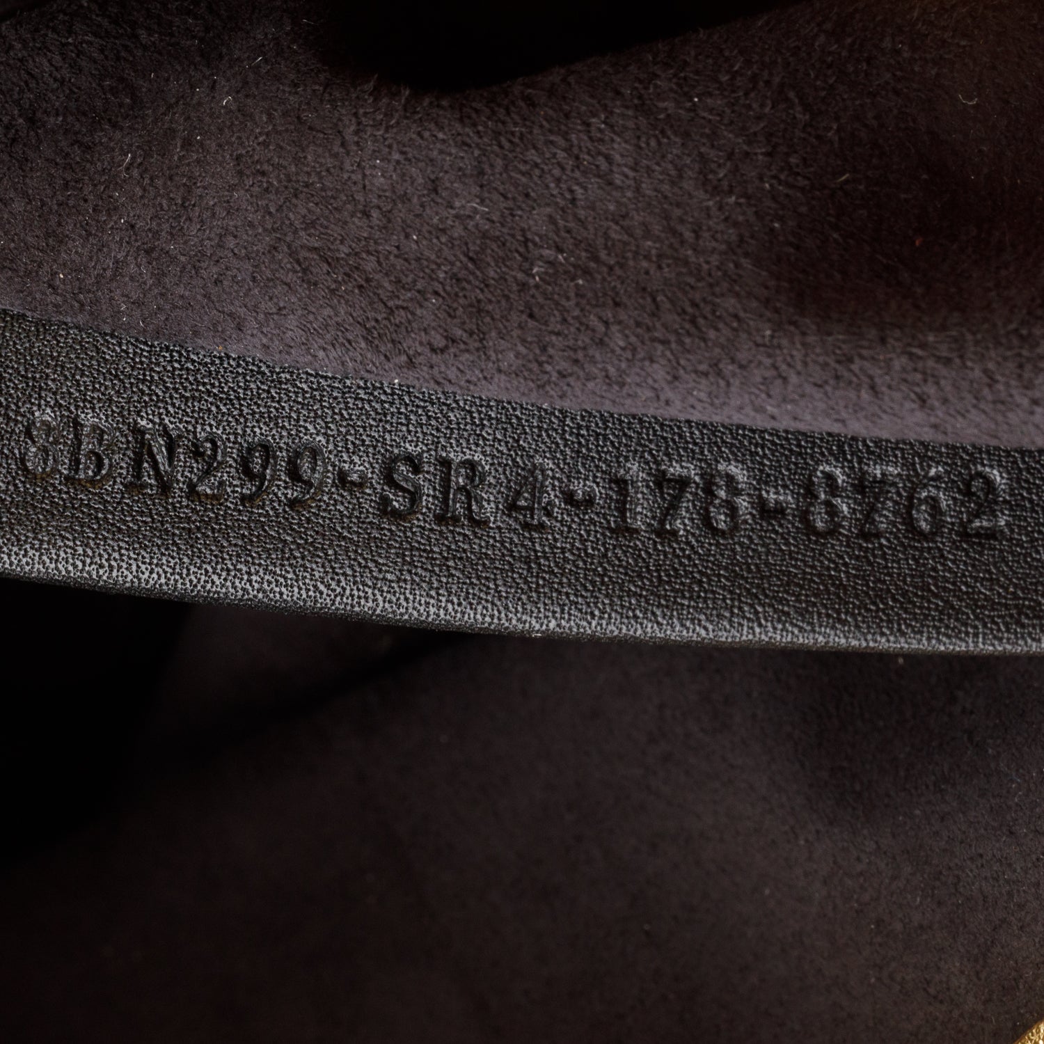 Fendi Gold/Black Striped Leather Small Hypnotic Dotcom Bag w/ Strap