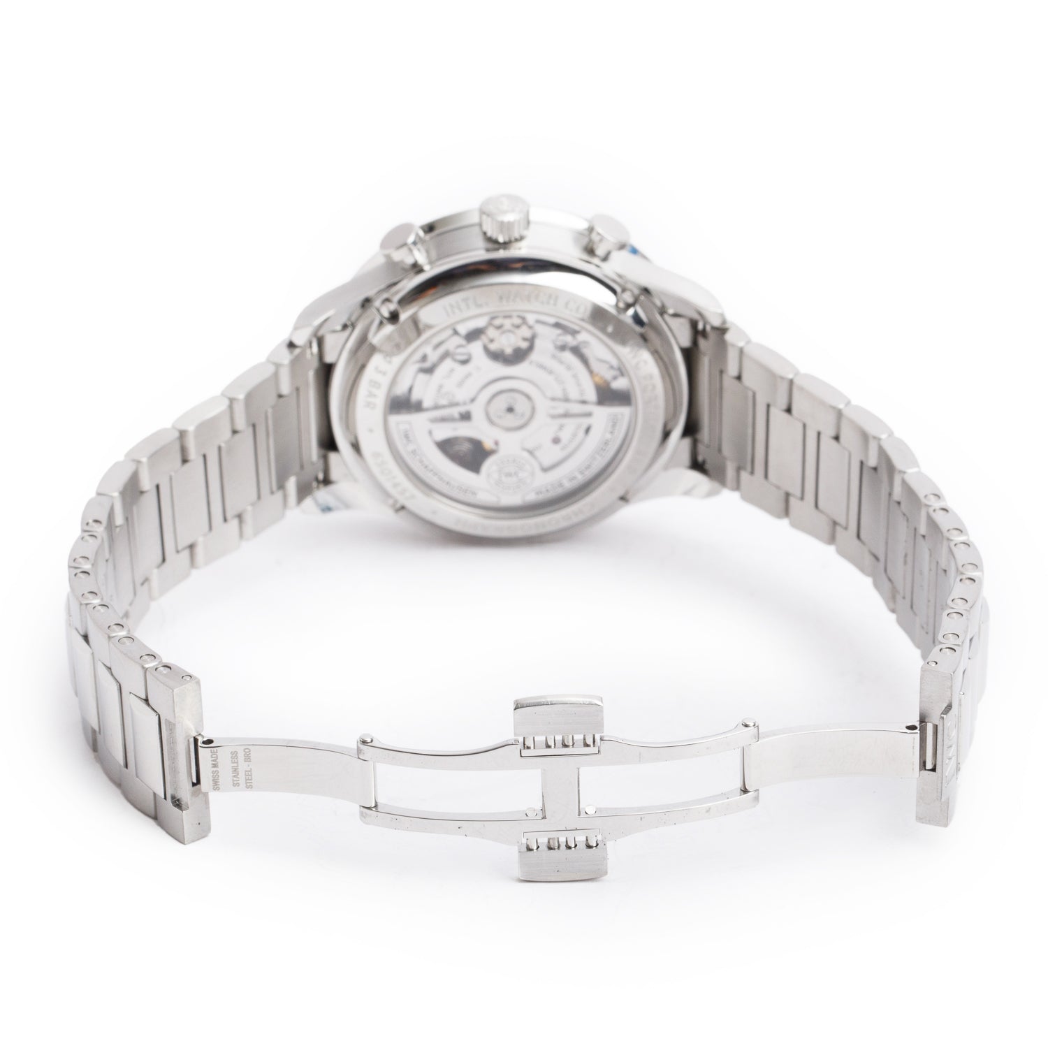 IWC 2024 Stainless Steel Portugieser Chronograph 41 MM Automatic Watch, Silver Dial  IW371617 w/ Box & Papers