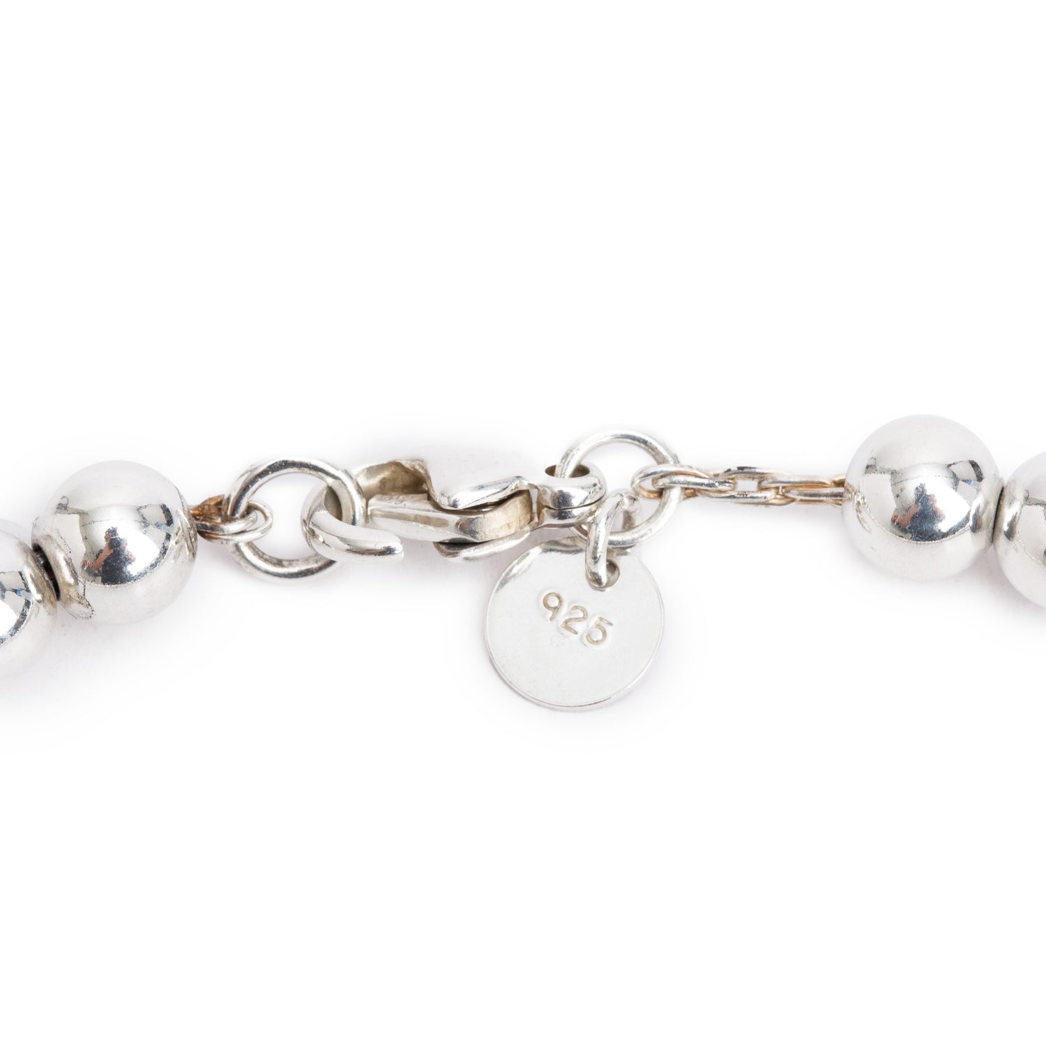Tiffany & Co. Sterling Silver HardWear Graduated Ball Necklace