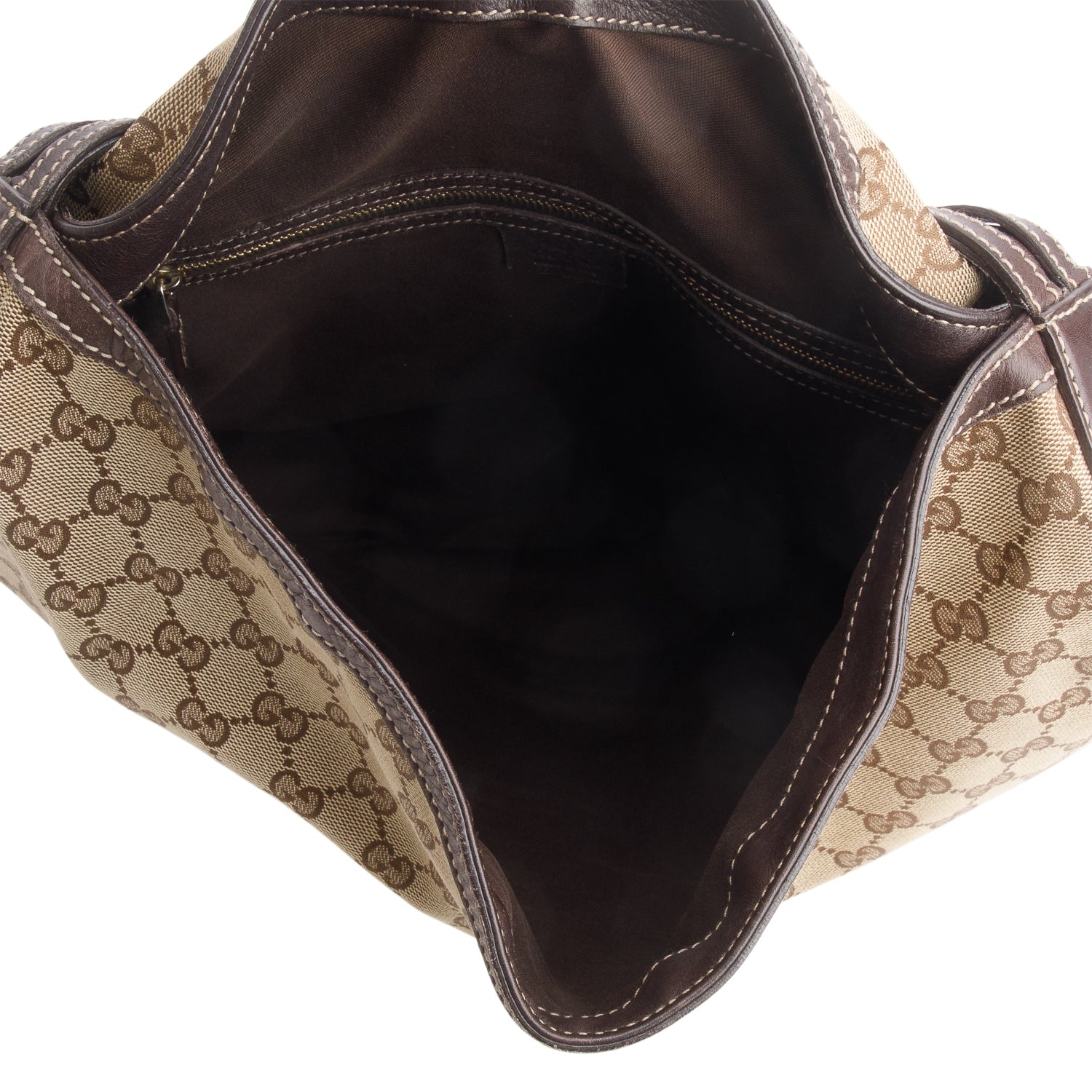 Gucci Monogram GG Canvas Large Wave Hobo