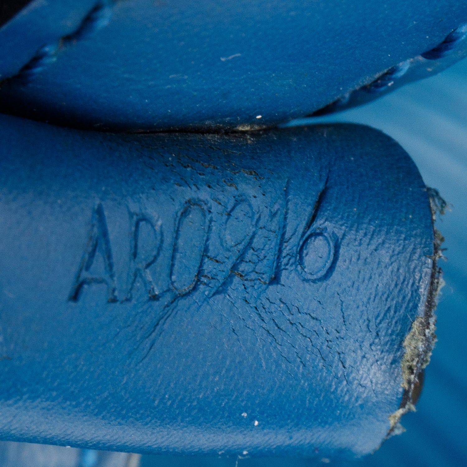 Louis Vuitton 1996 Blue Epi Leather Noe Bucket Bag