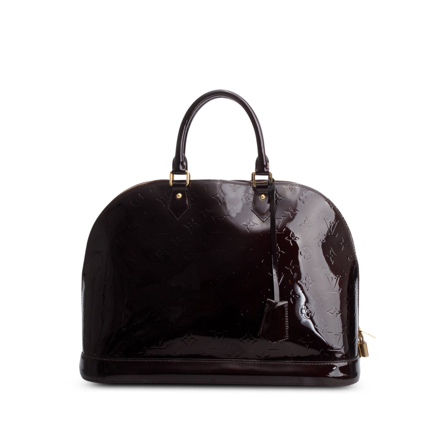 Louis Vuitton Amarante Monogram Vernis Alma GM