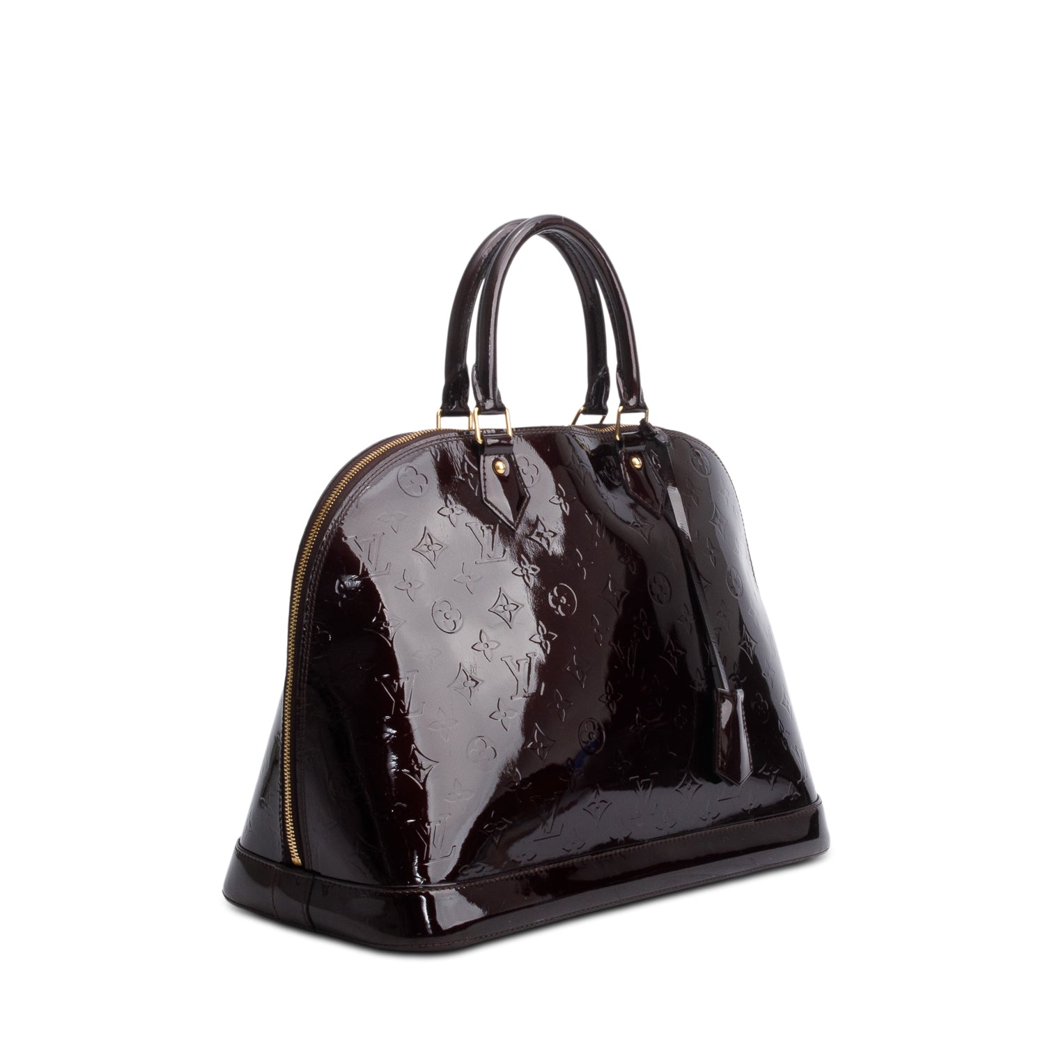 Louis Vuitton Amarante Monogram Vernis Alma GM