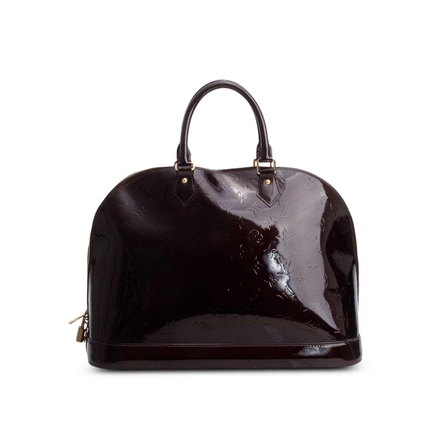 Louis Vuitton Amarante Monogram Vernis Alma GM