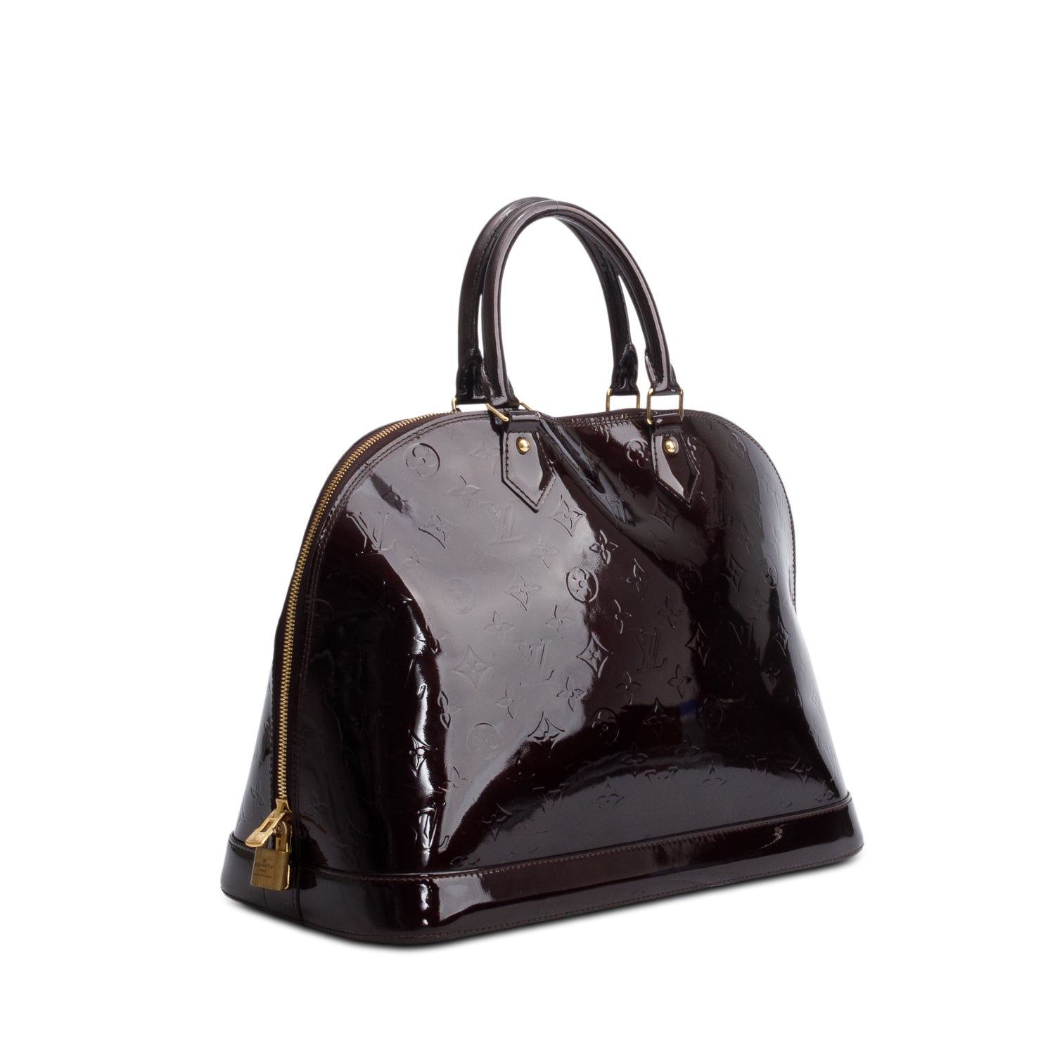 Louis Vuitton Amarante Monogram Vernis Alma GM
