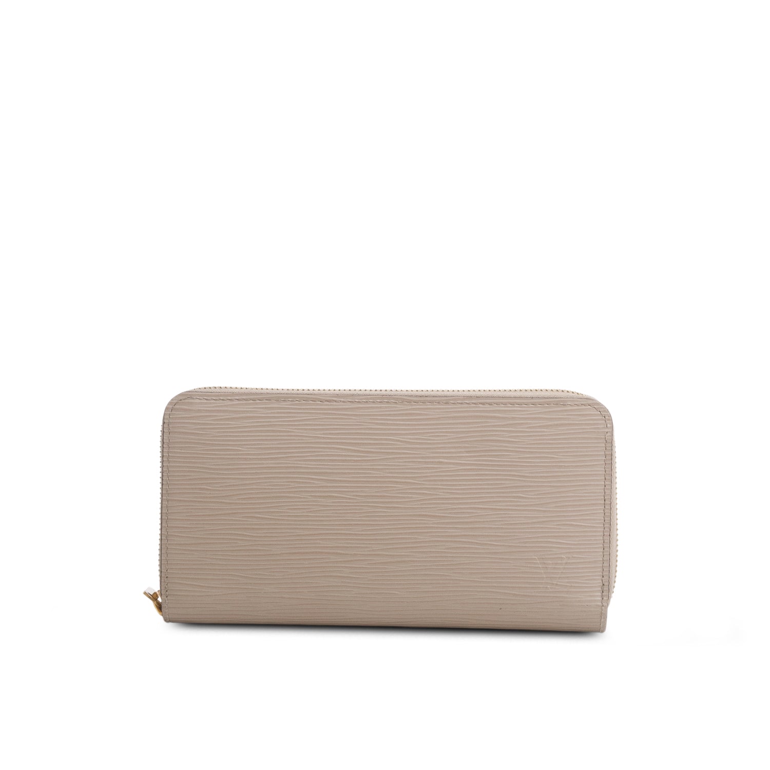 Louis Vuitton Taupe Epi Leather Zippy Wallet
