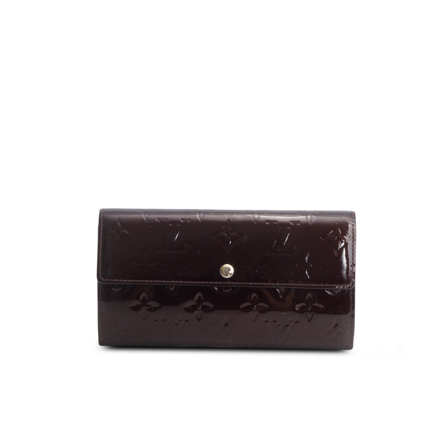 Louis Vuitton Amarante Vernis Sarah Wallet