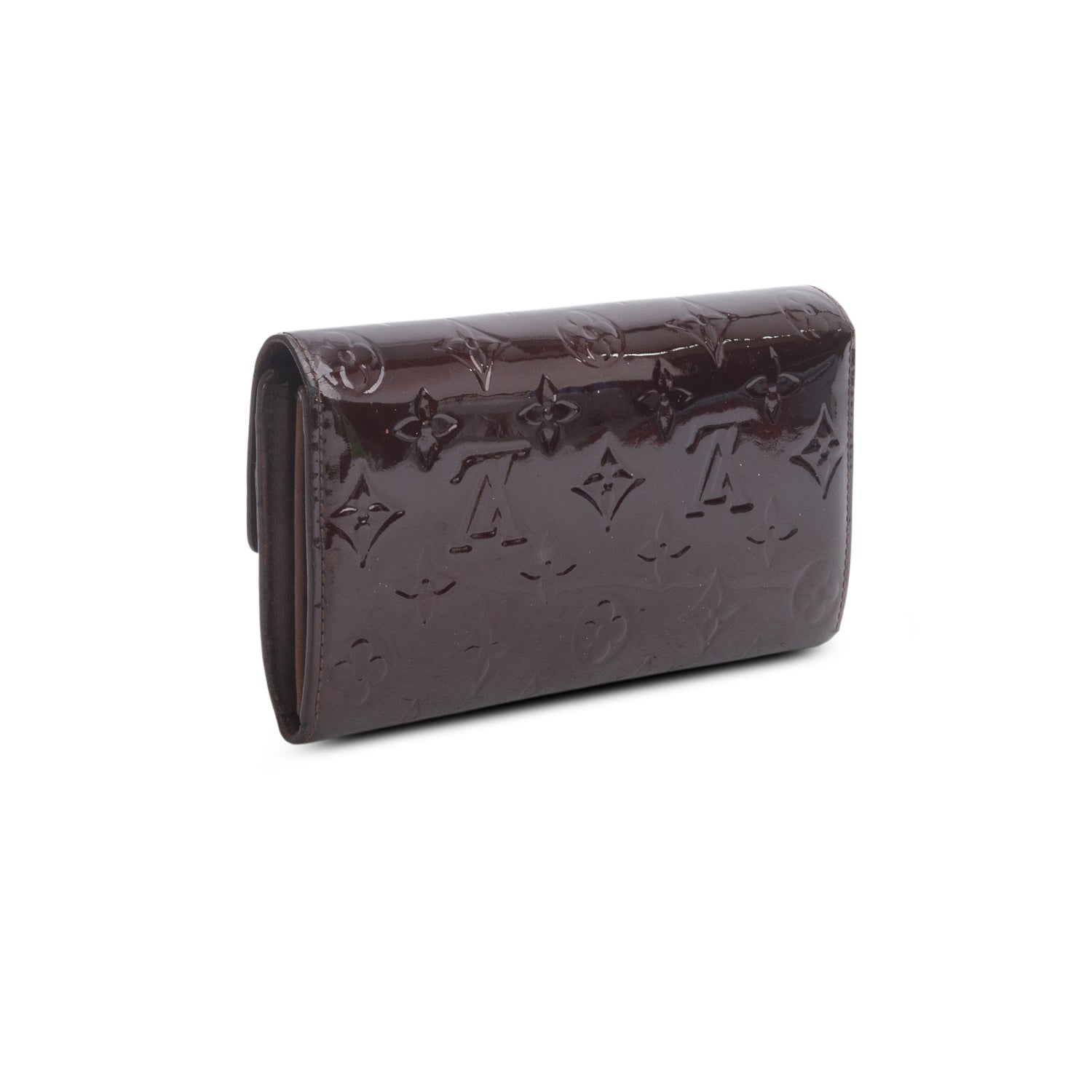 Louis Vuitton Amarante Vernis Sarah Wallet