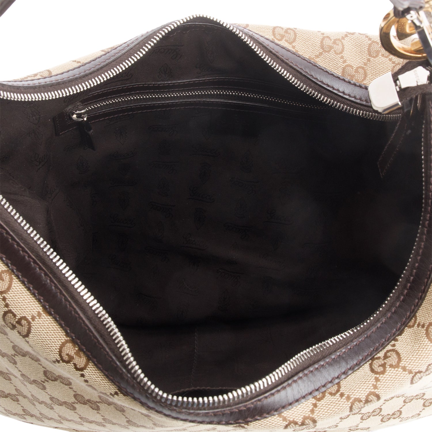 Gucci GG Supreme Monogram Medium Twins Hobo