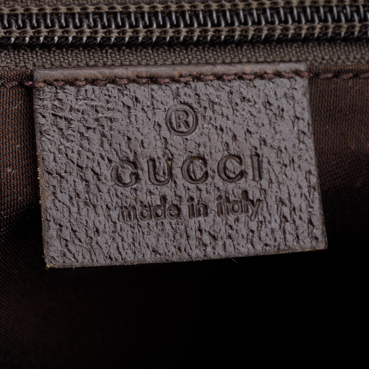 Gucci Monogram Web Medium Half Moon Hobo