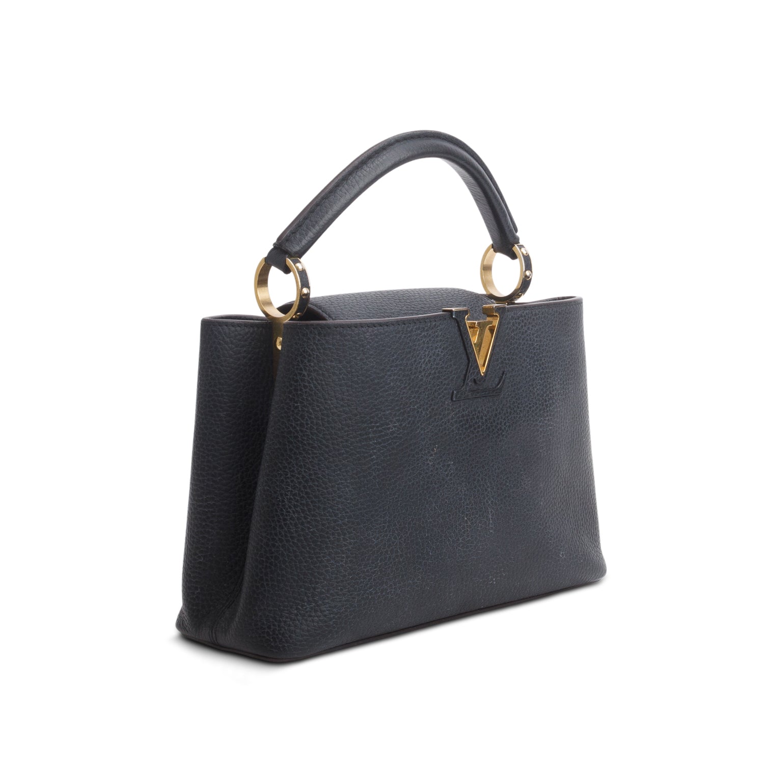 Louis Vuitton 2022 Taurillon Capucines BB w/ Strap & Receipt