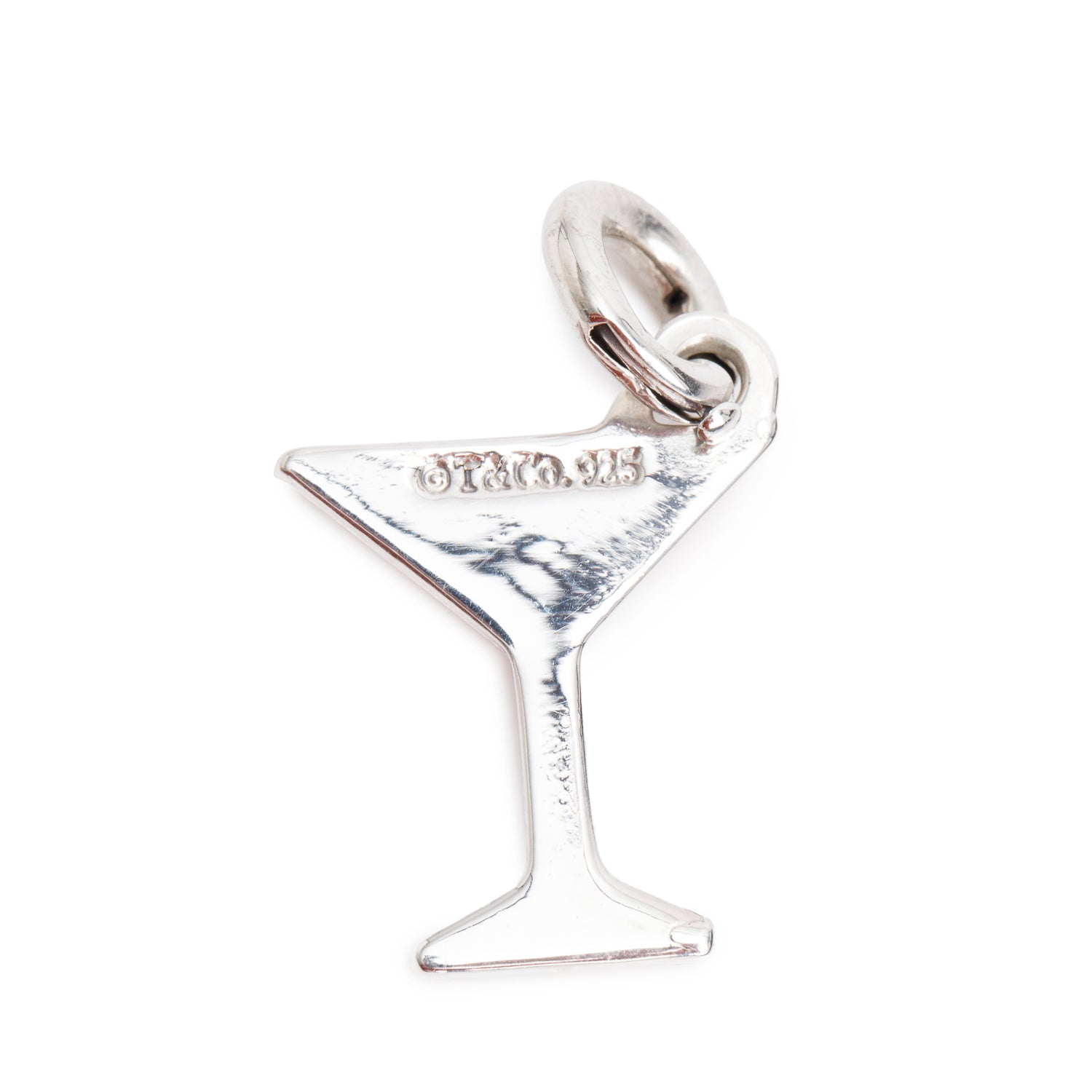 Tiffany & Co. Sterling Silver Martini Glass Charm