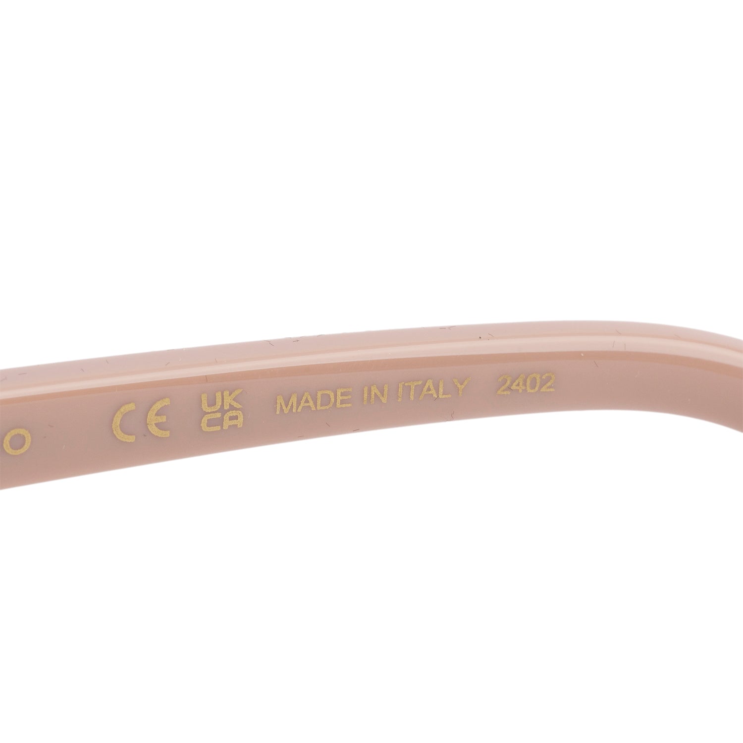 Ferragamo SF304SN Rose Gold Butterfly Sunglasses w/ Case